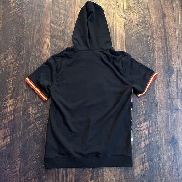 CLEVELAND CAVALIERS NBA SHORT SLEEVE HOODIE ADULT SMALL NWT NEW CAMO SWEATSHIRT - Picture 8 of 11